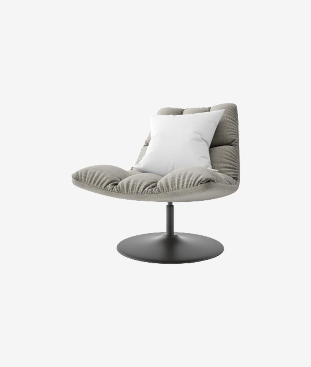 Green fabric chair - Image 2