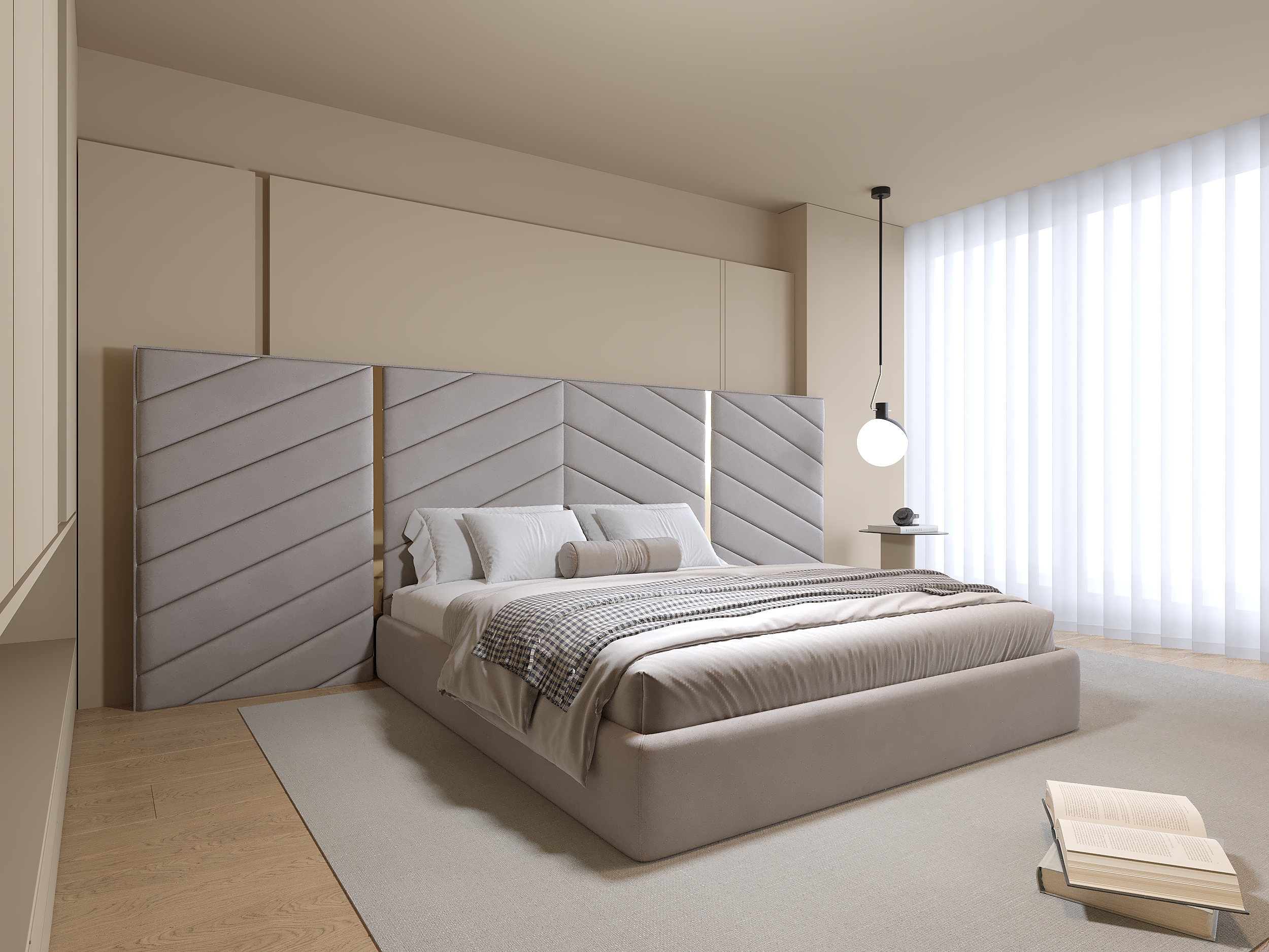 The Soft Chevron Luxe Suite b007007