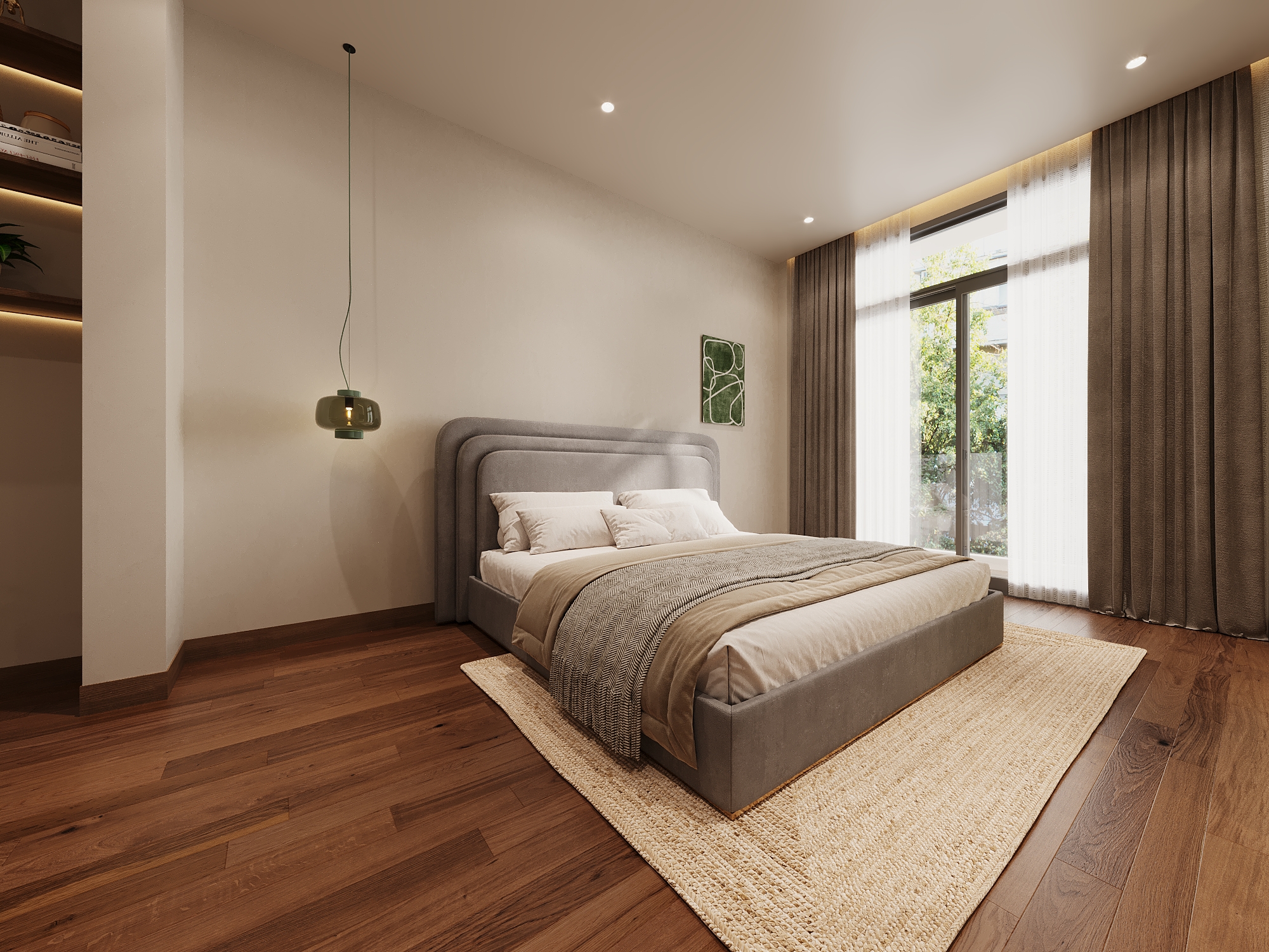 The Tranquil Arc Luxe Bed b00360036