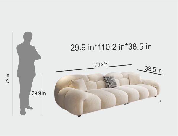 The Cloud Crest Sofa - Image 7