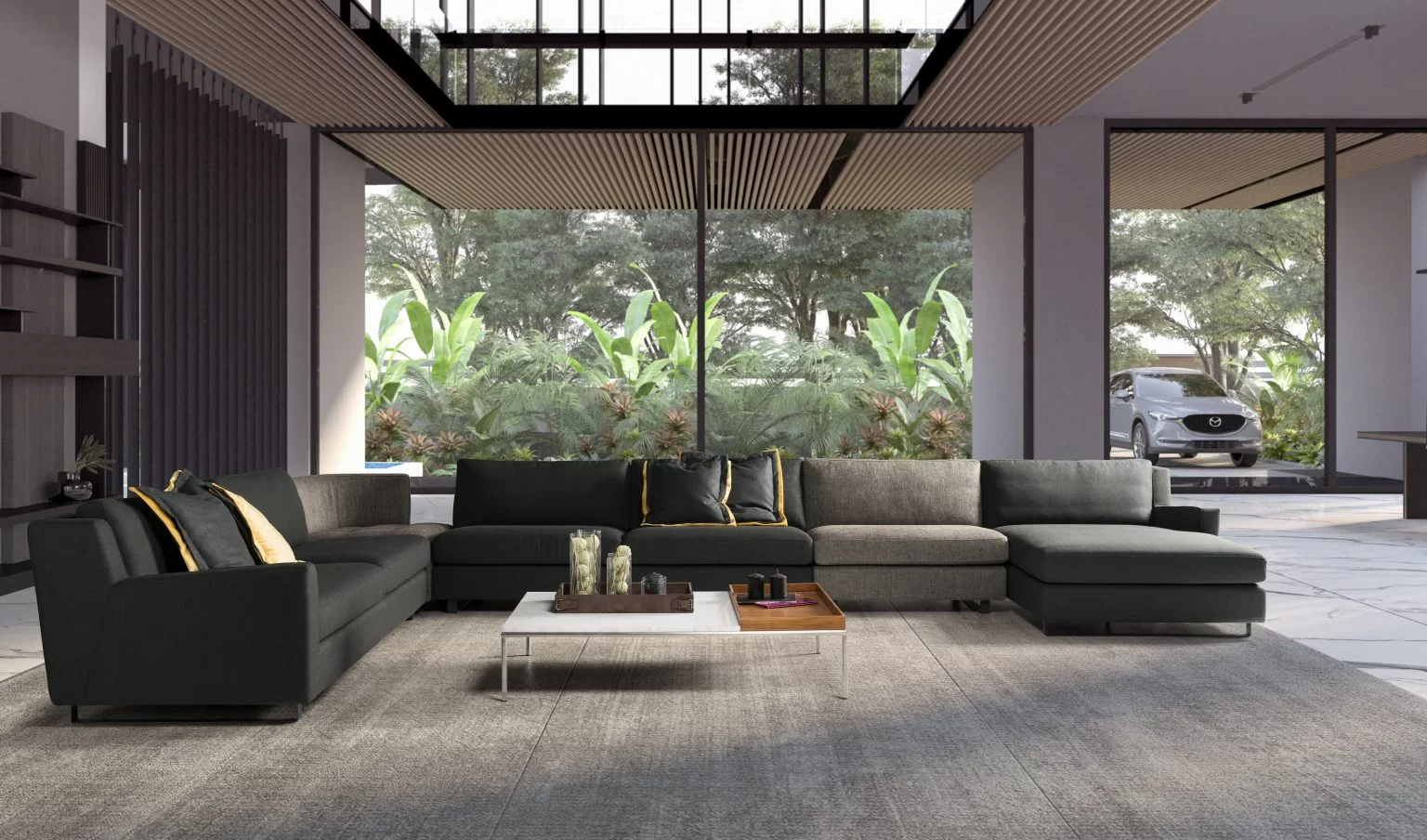 The Modular Marble Coffee Table Set CFETL0001