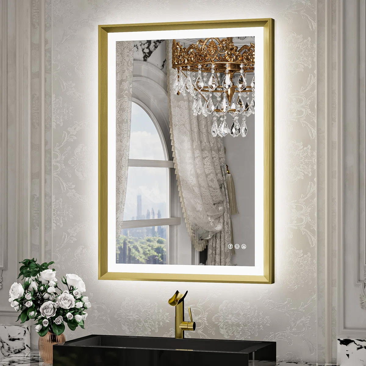 The Lumière Royale LED Mirror           MRS0029