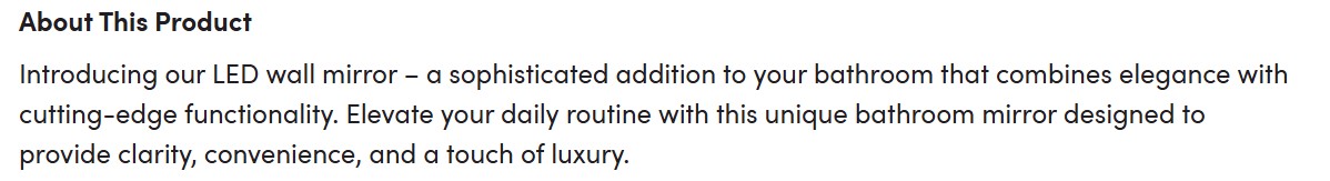 The Aurielle Arch Luxe LED Mirror MRS0027 - Image 4