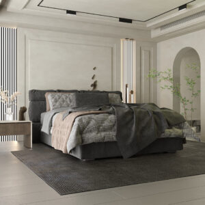 Obsidian Block Bed